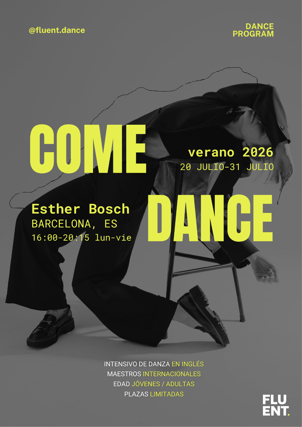 Intensivo de danza en Inglés en Barcelona
